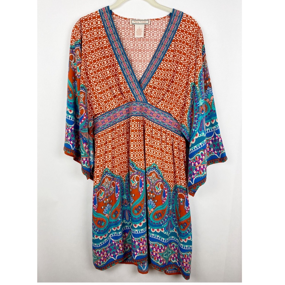 Flying Tomato Kimono Sleeve Dress